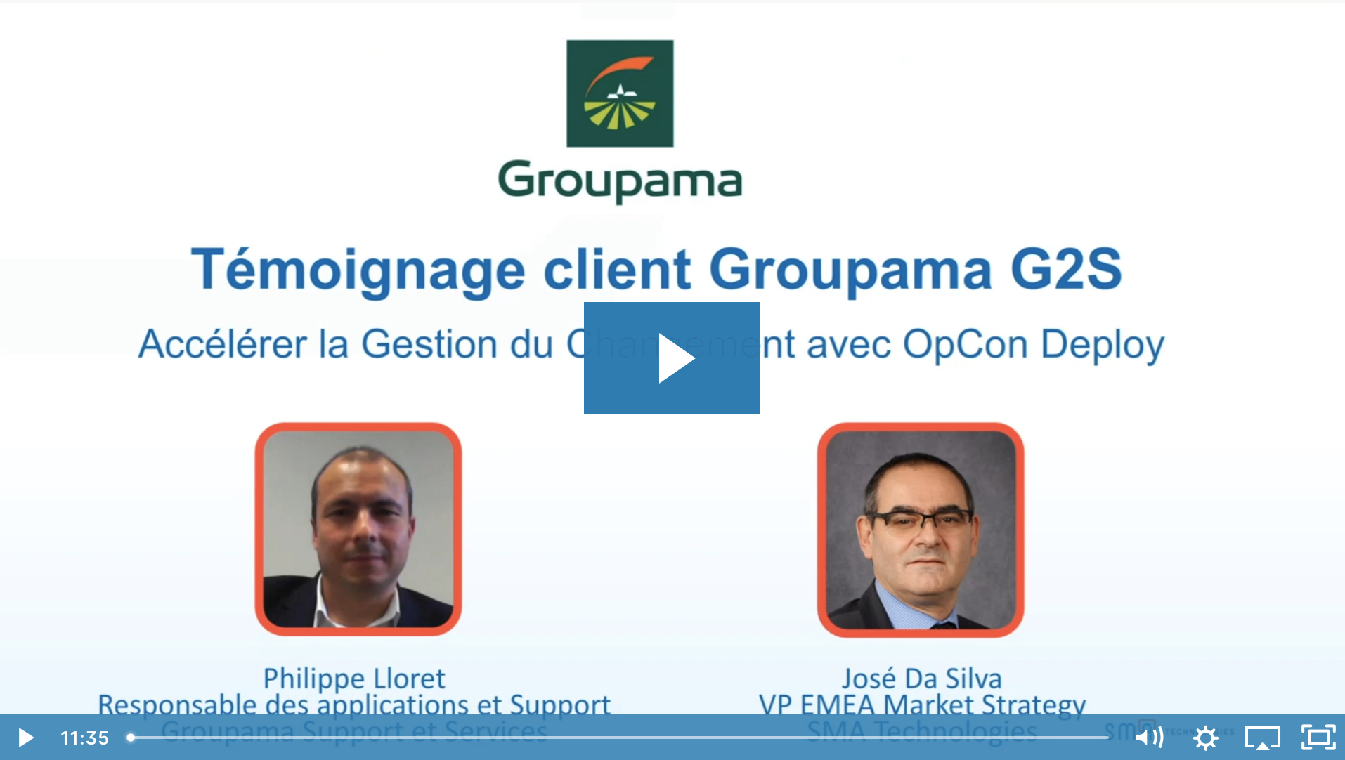 Témoignage client Groupama